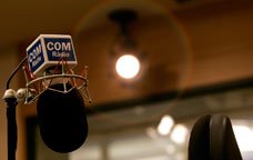 L'estudi de COMRàdio
