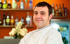 Dani Lechuga xef del restaurant Caldeni