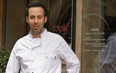 Adelf Morales, chef del restaurante Topik de Barcelona