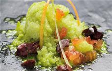 Amanida glacé amb olives de Kalamata