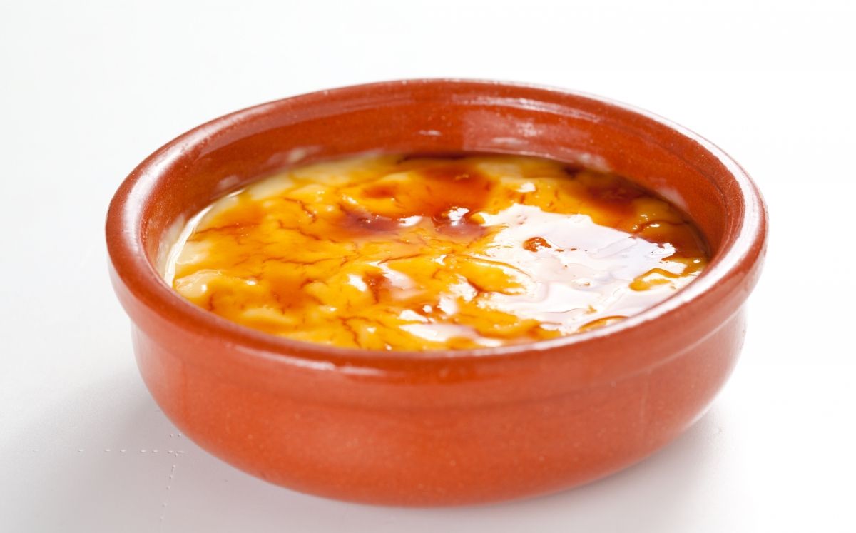 La clásica crema catalana