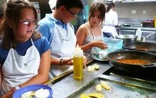 niños a la cocina