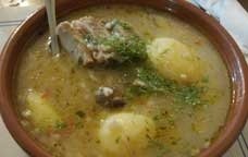 Sopa de chairo - Qui menja què bolivians