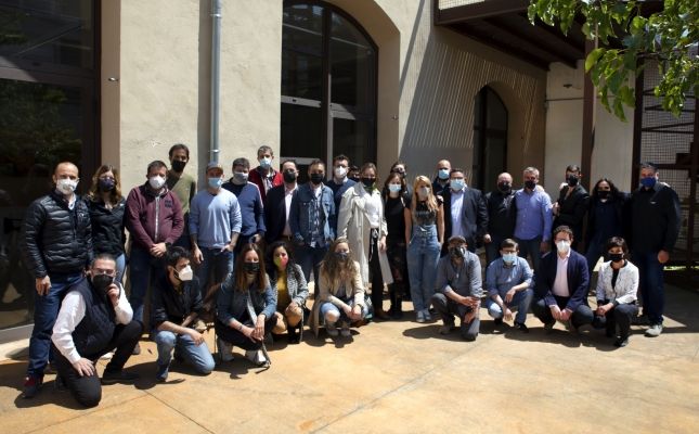 L'equip de tastadors del Tastavins DO Penedès 2021