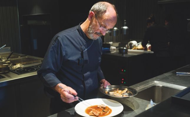 Xavier Sagristà era xef del Castell de Peralada Restaurant