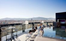 Terrassa d'hotel a Barcelona