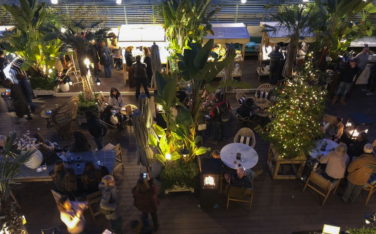 Mercat de Nadal a l'hotel barceloní