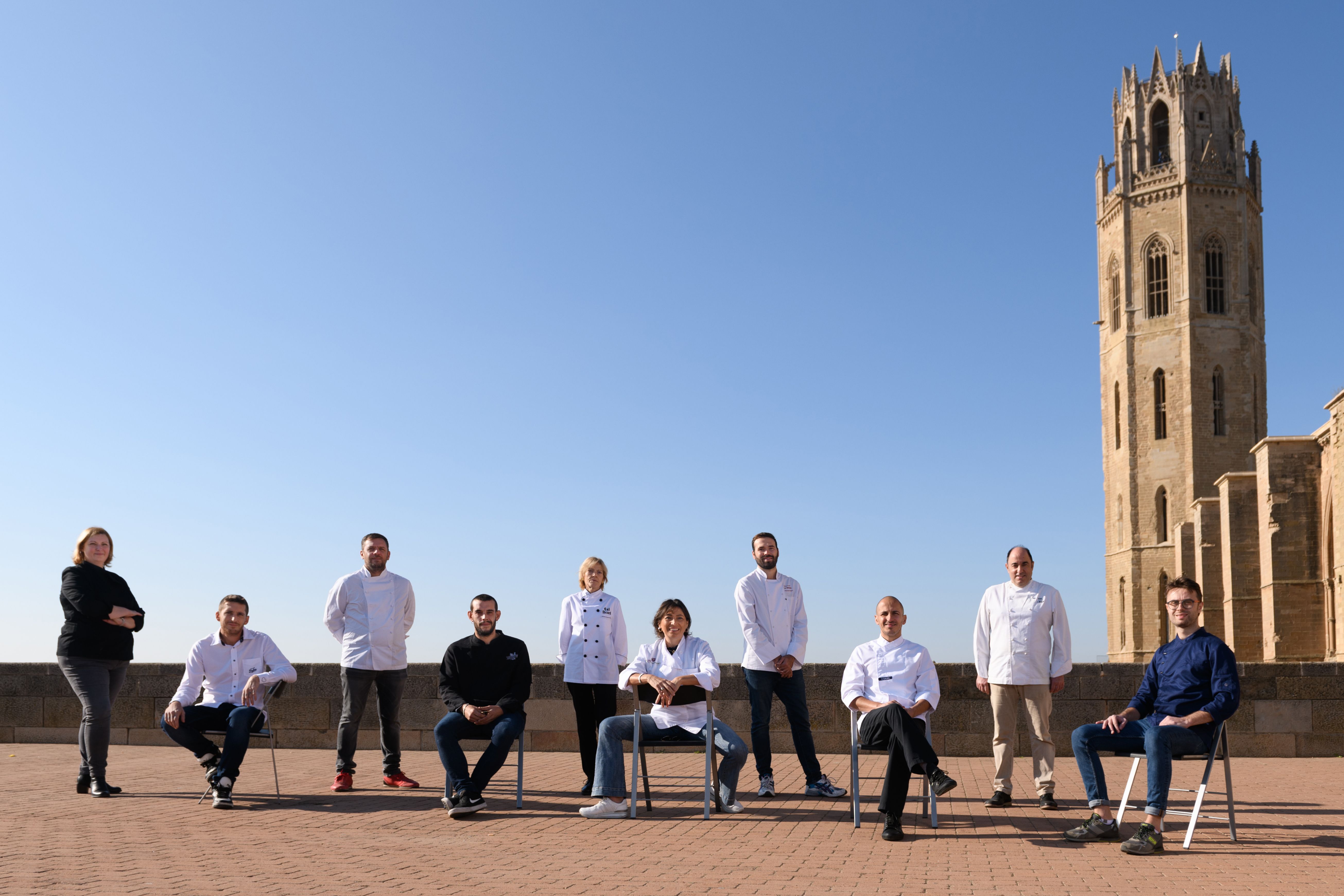 Cuiners participants al Porcpassió de Lleida
