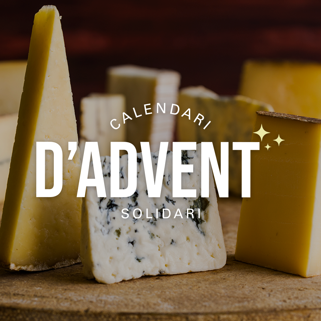 Calendari d’advent de formatges artesans