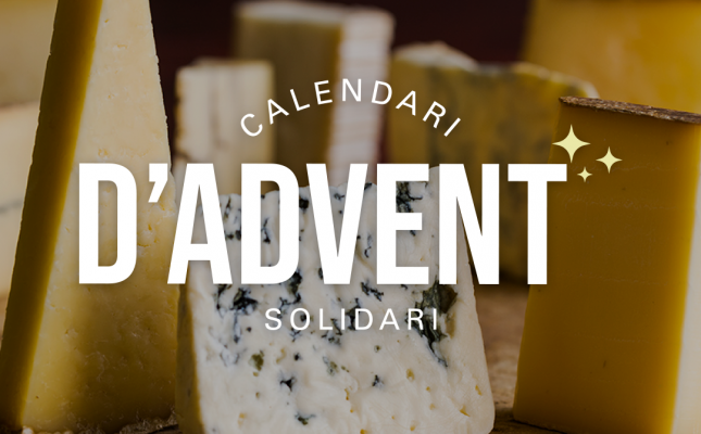Calendari d’advent de formatges artesans