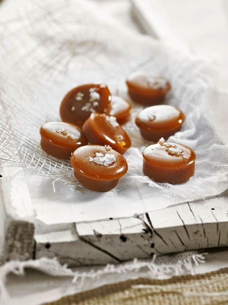 Caramels toffee salats