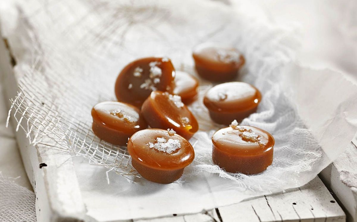 Caramels toffee salats
