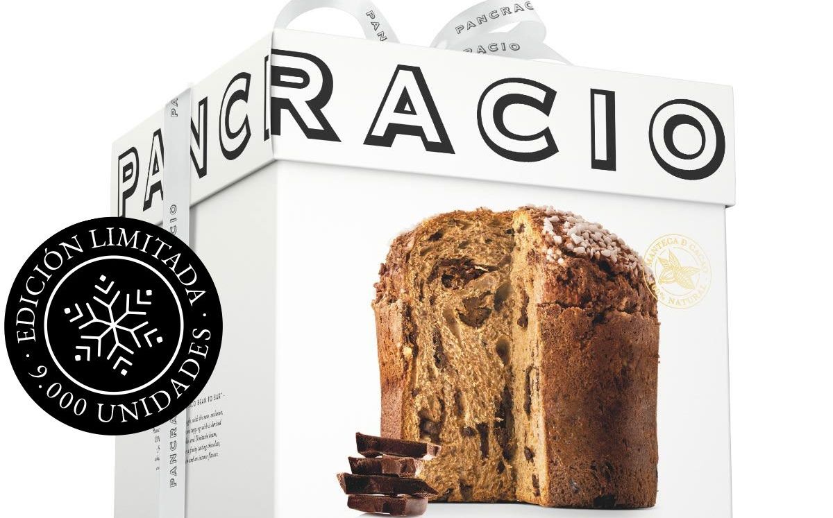 Panettone de xocolata negra