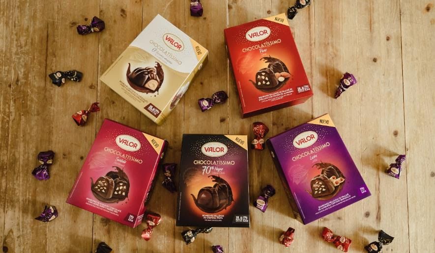 Un nou estoig de xocolates Valor