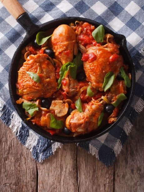 Pollo 'a la cacciatore'