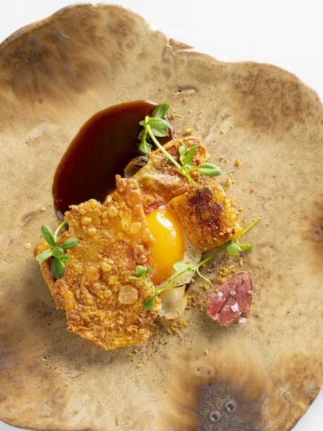 Un dels plats de l'Aleia