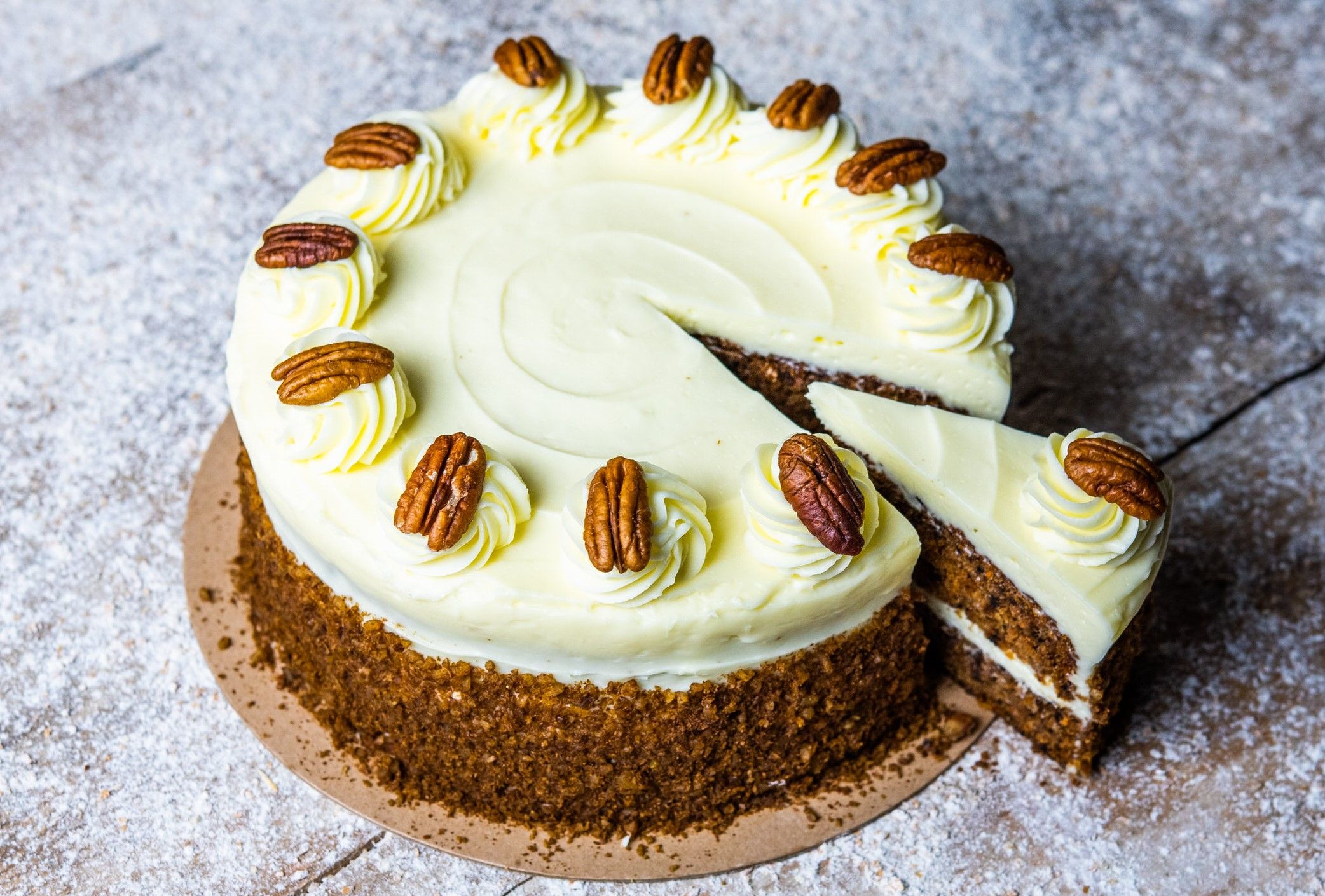 Pastís de pastanaga de Levaduramadre