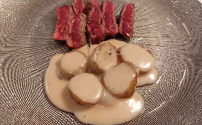 Filet de bou amb Appenzeller