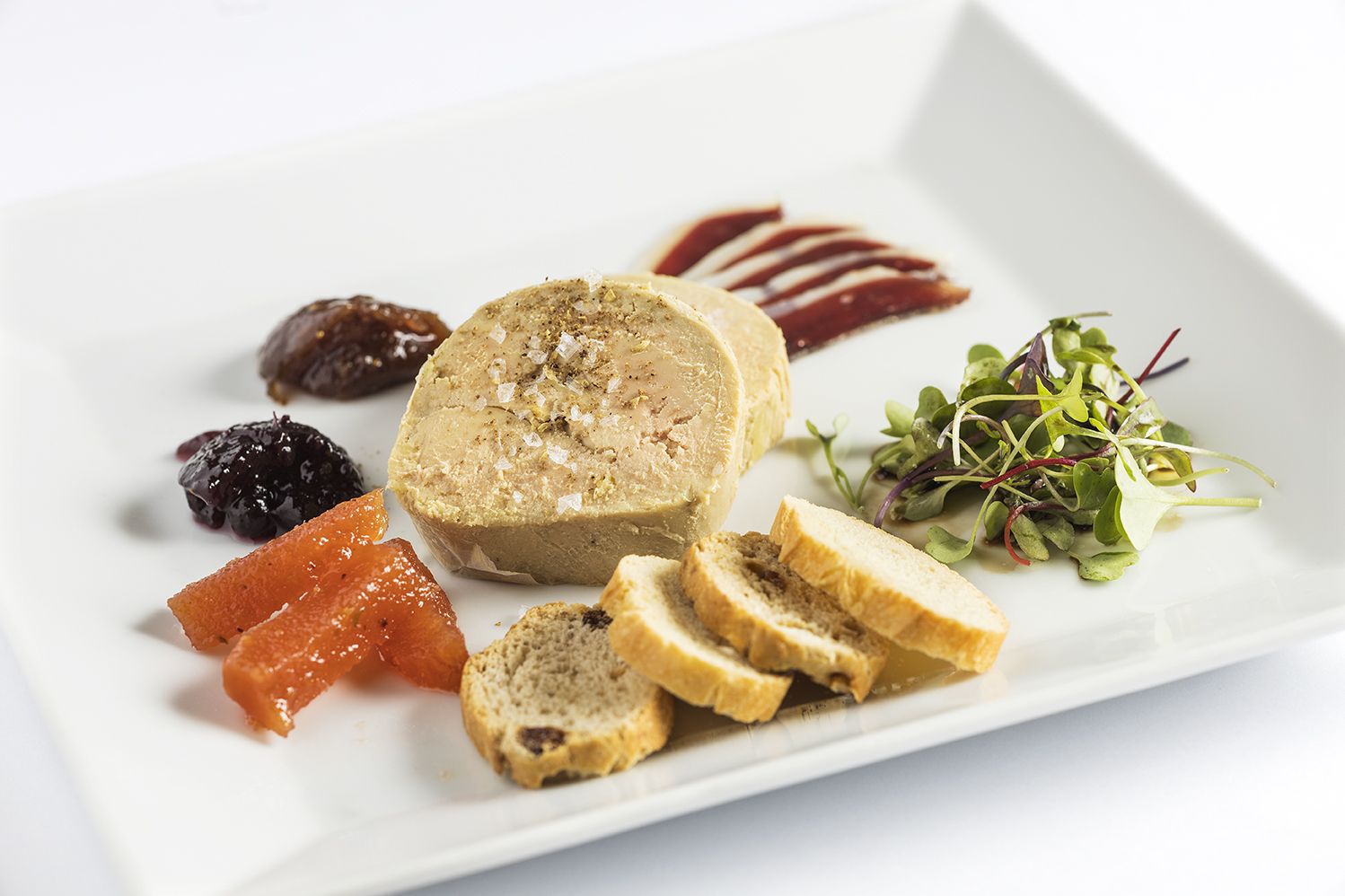 Foie-gras semicuit amb melmelades