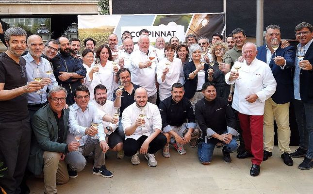 Alguns dels xefs que participen en el II Festival Gastronòmic Corpinnat