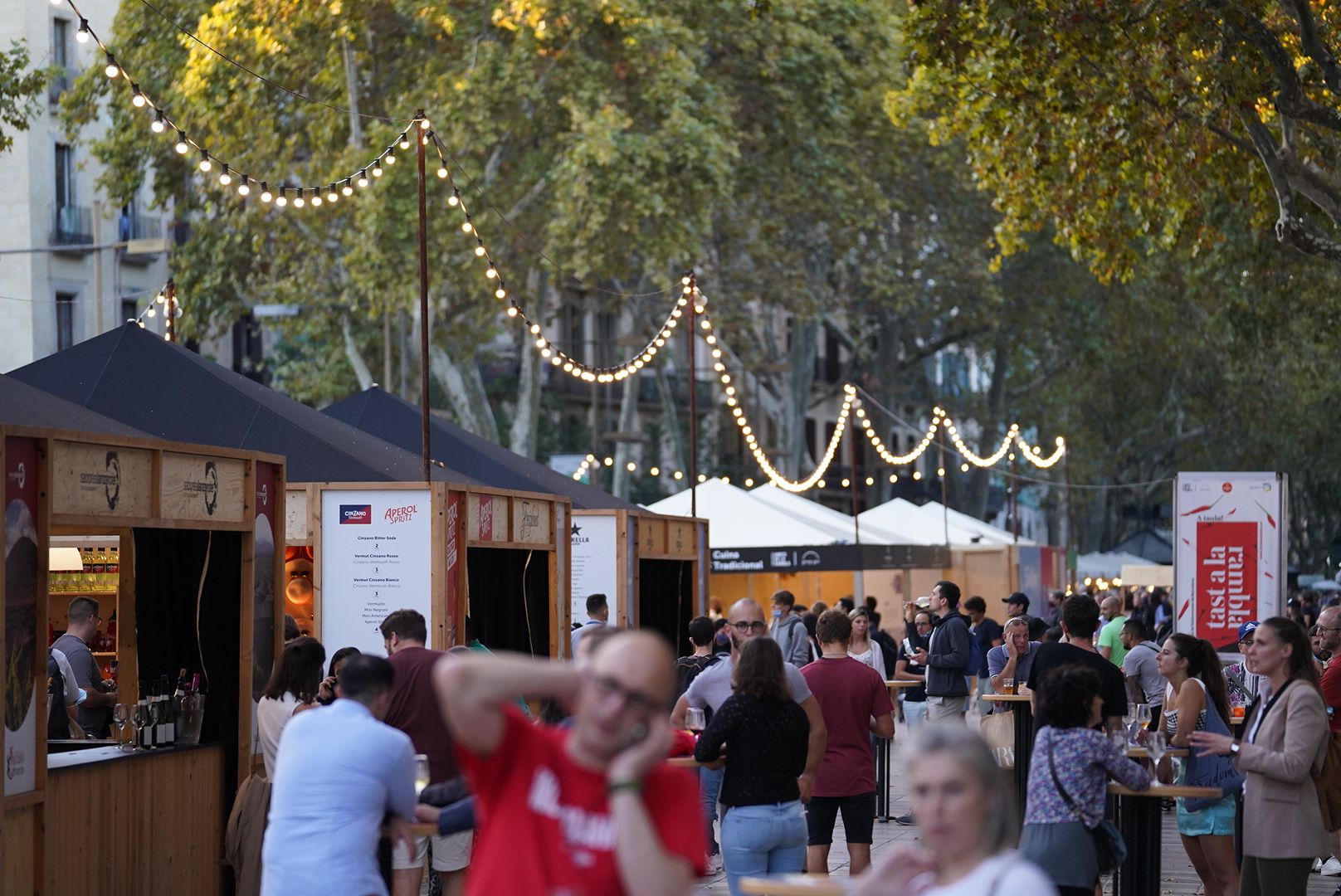 Tast a la Rambla se celebra a la Rambla de Santa Mònica