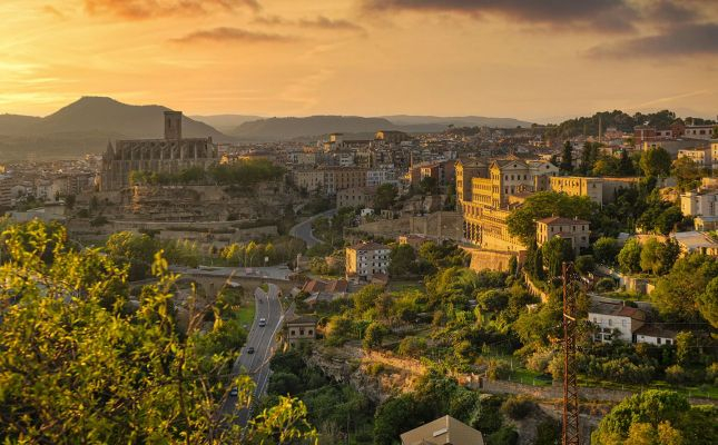 Vista panoràmica de la capital del Bages, Manresa, seu de les Jornades