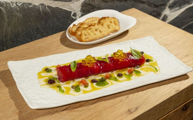 Canelón de atún con sabores mediterráneos   @Joan Valera