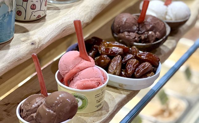 Els nous gelats sense sucre són de quatre gustos diferents