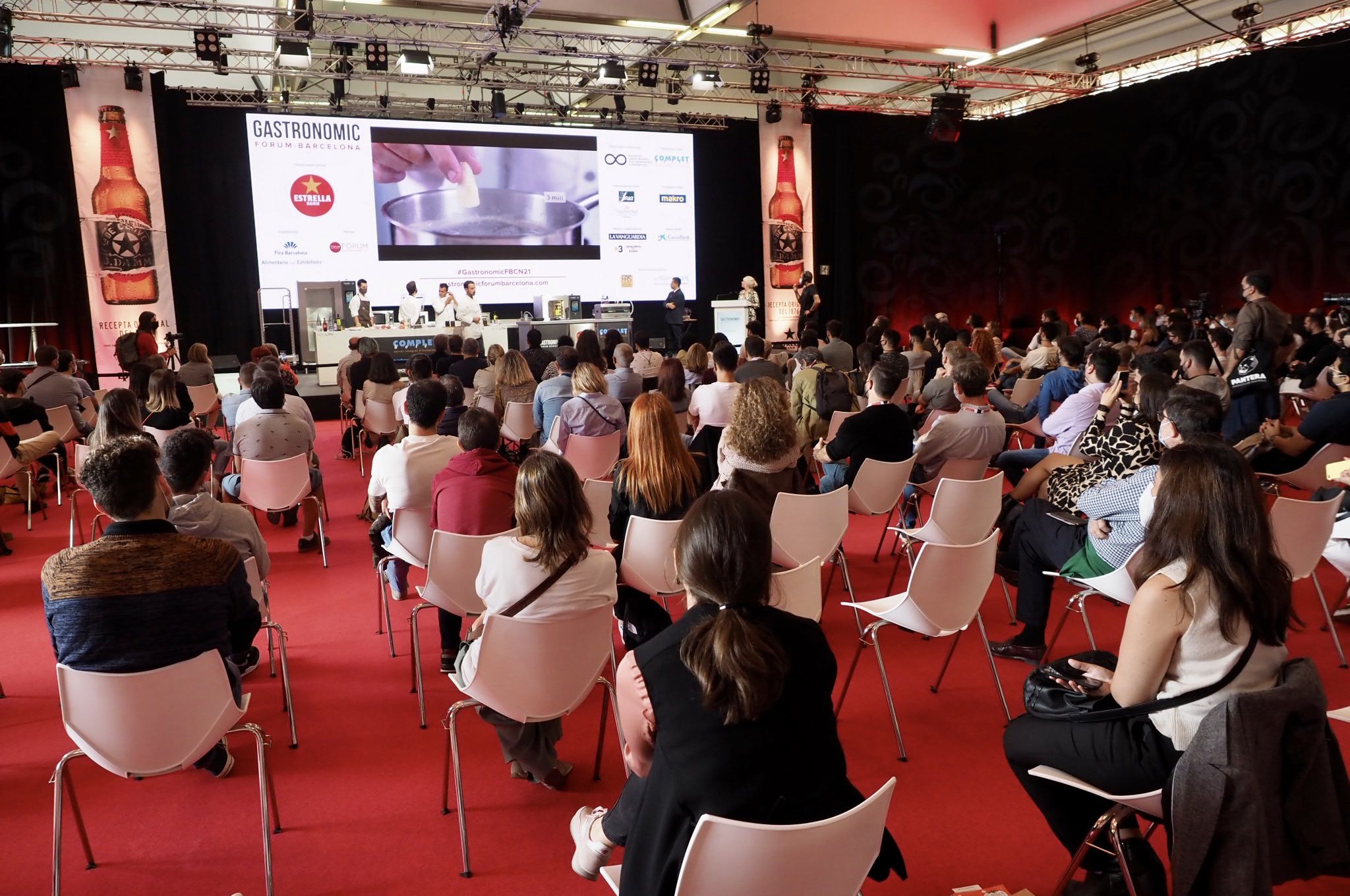 Un moment del Gastronomic Forum Barcelona 2021