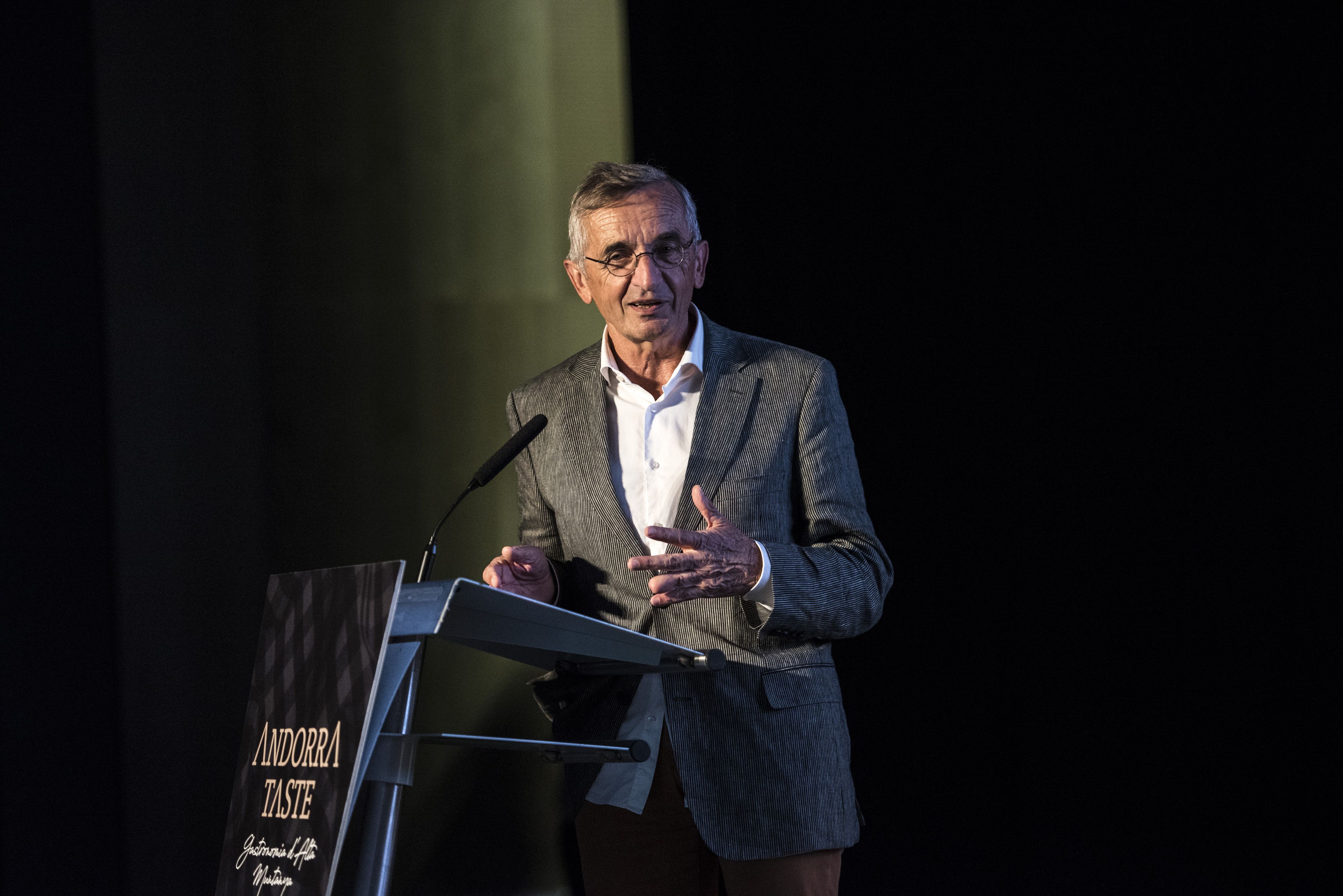 Michel Bras ha rebut el premi en la seva primera edició