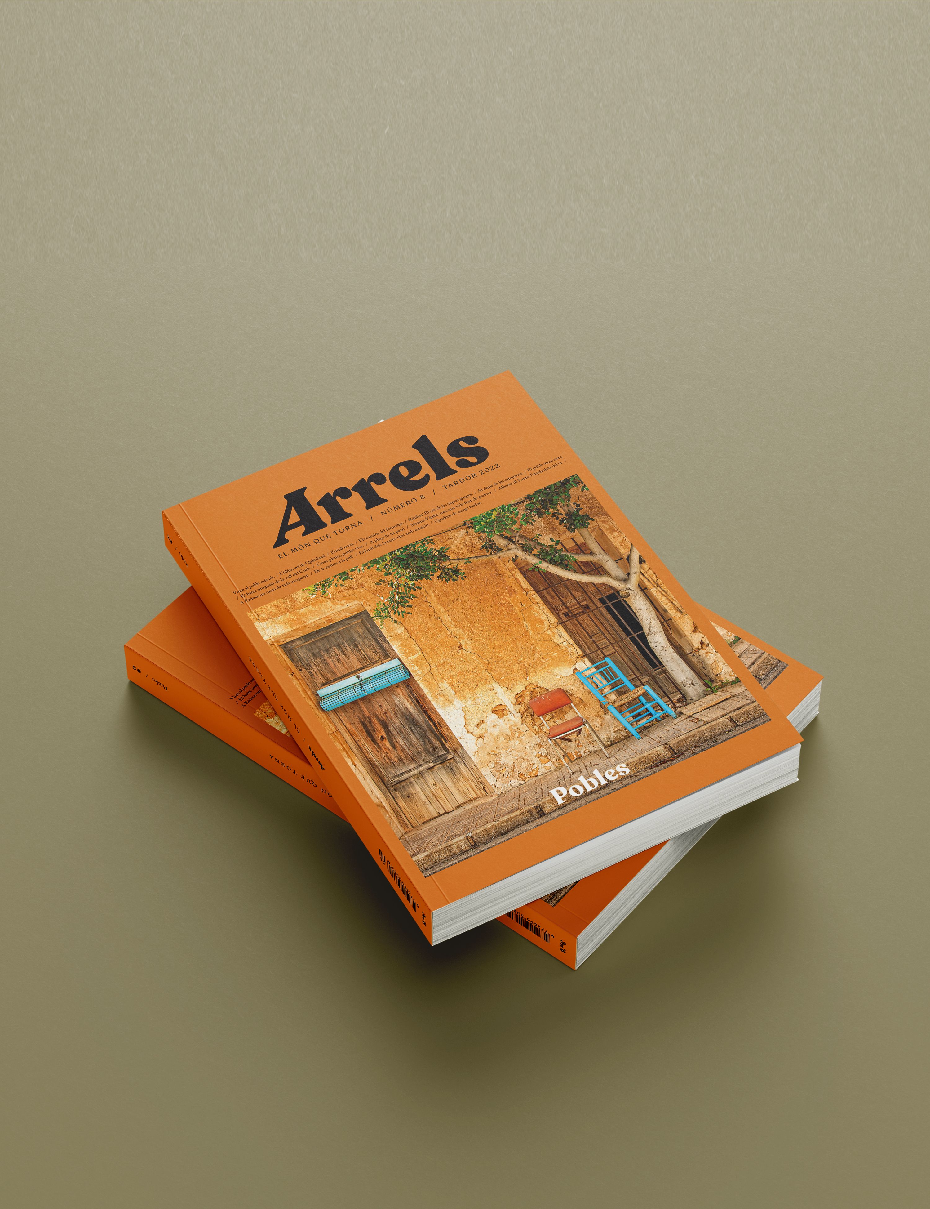 Portada del número 8 de la revista 'Arrels'