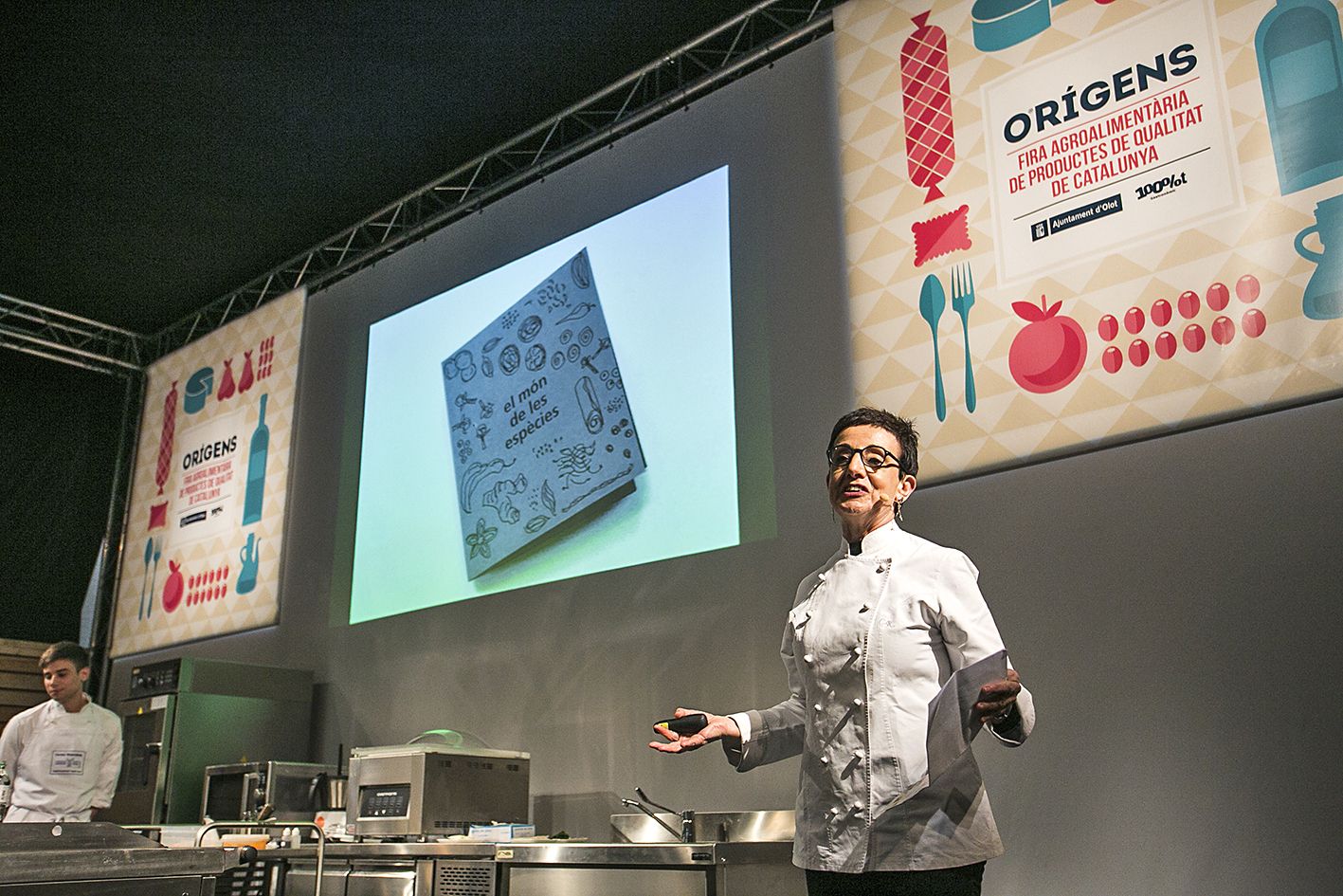 Carme Ruscalleda a la Fira Orígens