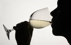 Copa de vi blanc