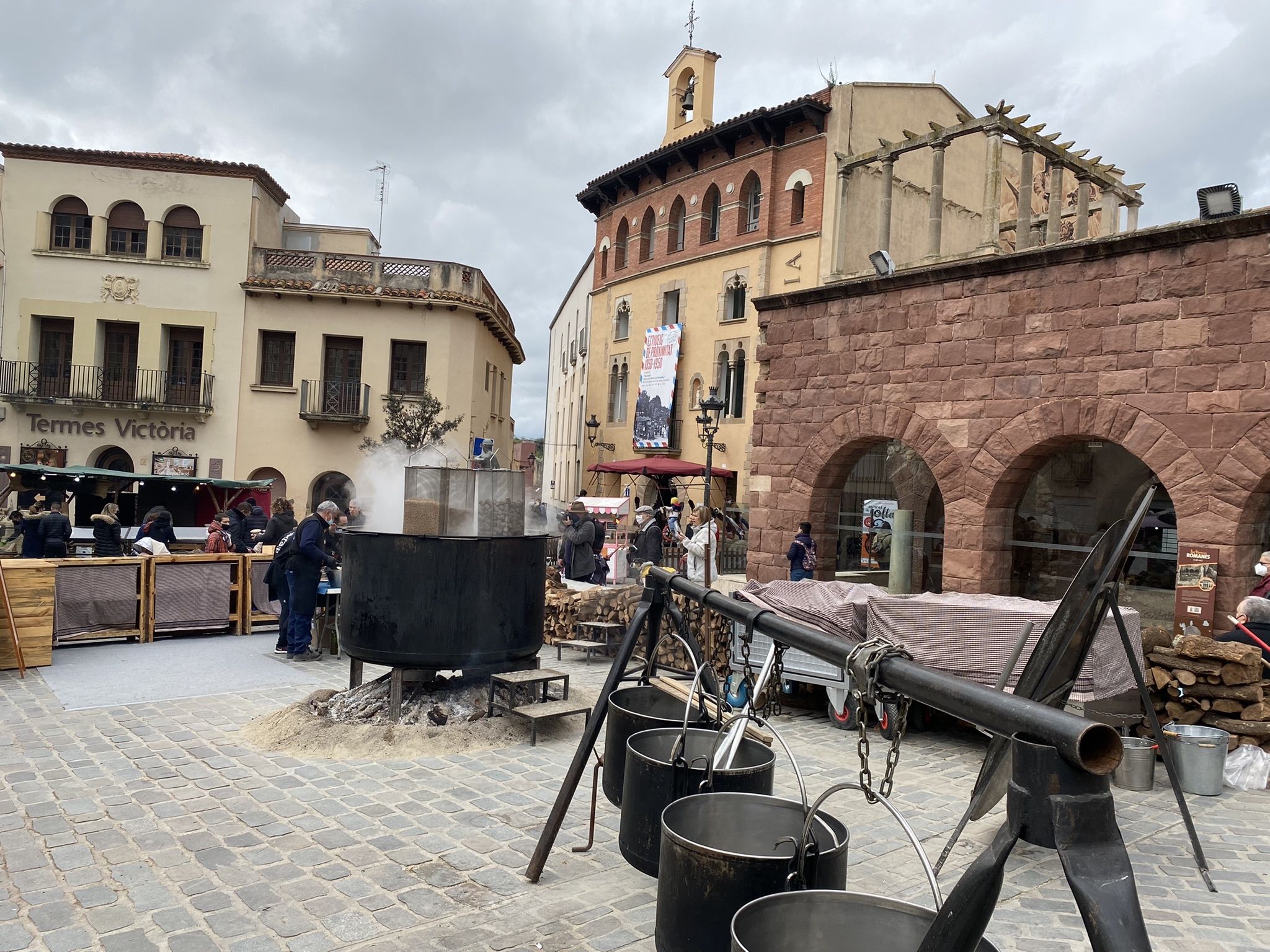 Mercat de l'Olla a Caldes de Montbui