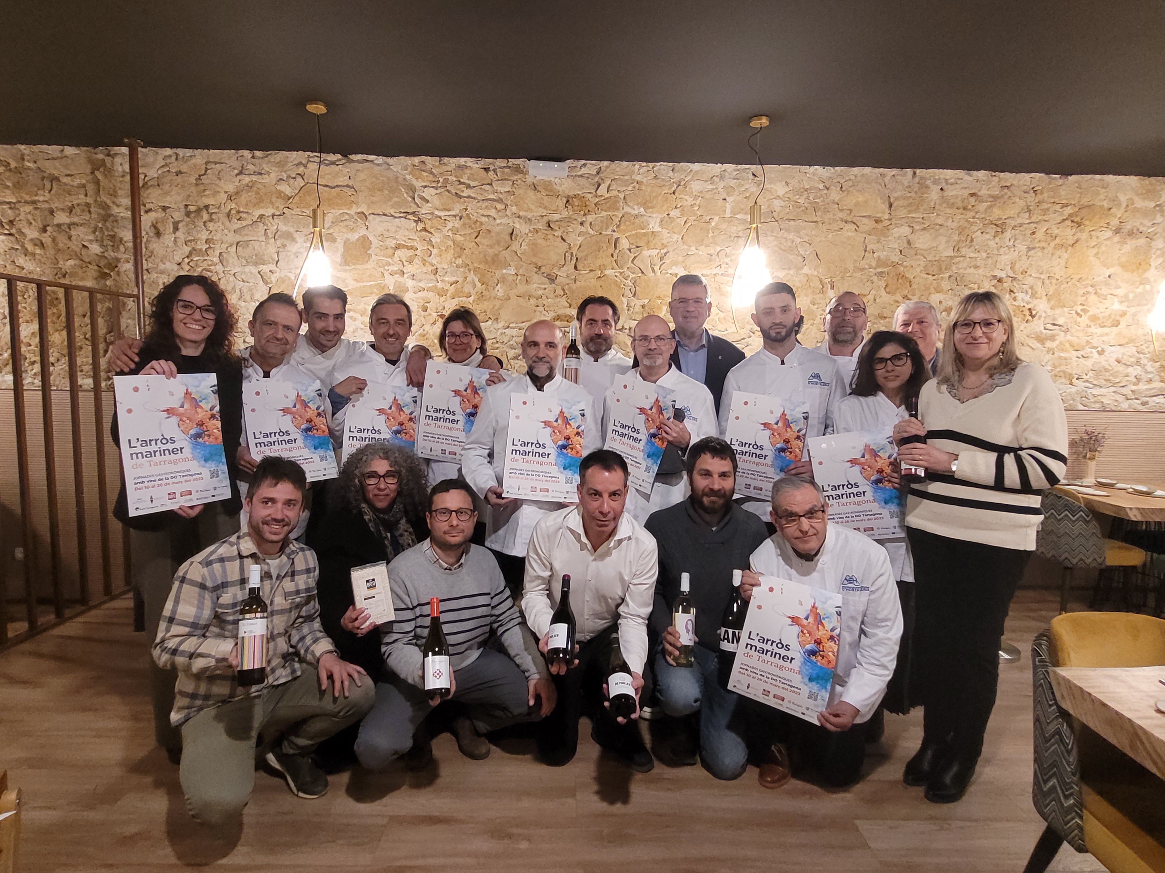 Presentació de les jornades de l'arròs mariner a Tarragona