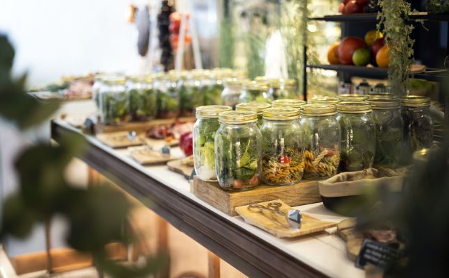 Amanides en pot al Brunch Terrenal