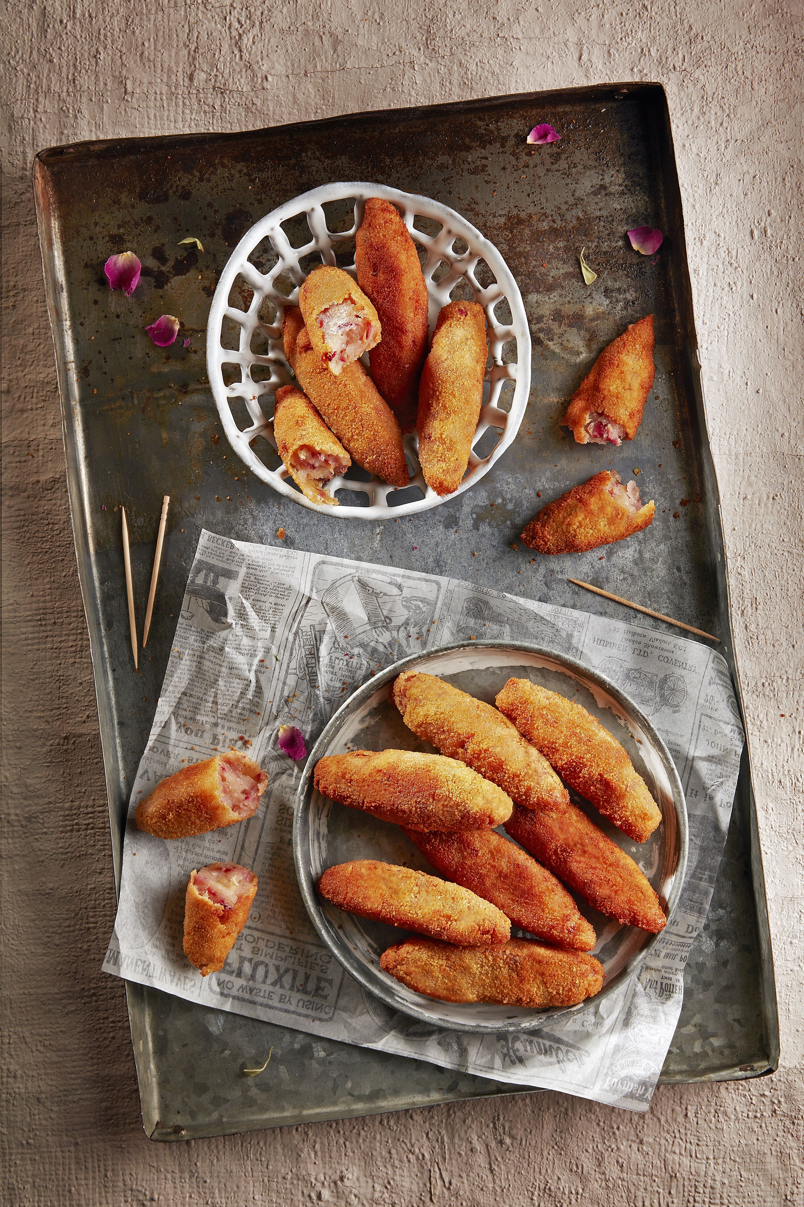 Croquetes de roses ecològiques