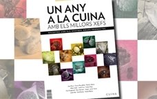 Portada del libro 'Un año a la cocina con los mejores chefs. Recetas con nuestros grandes productos'