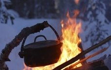 Cuina a la neu