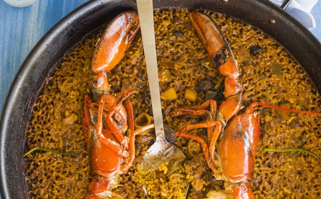 Arròs amb llamàntol