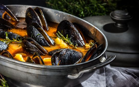 Ceviche de mejillones