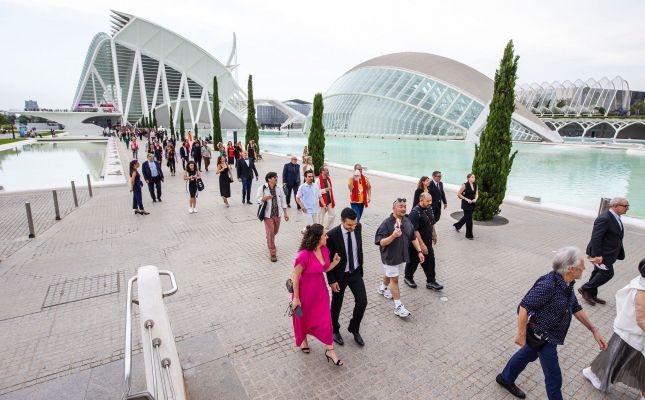 La Ciutat de les Arts i les Ciències de València, on va tenir lloc la gala