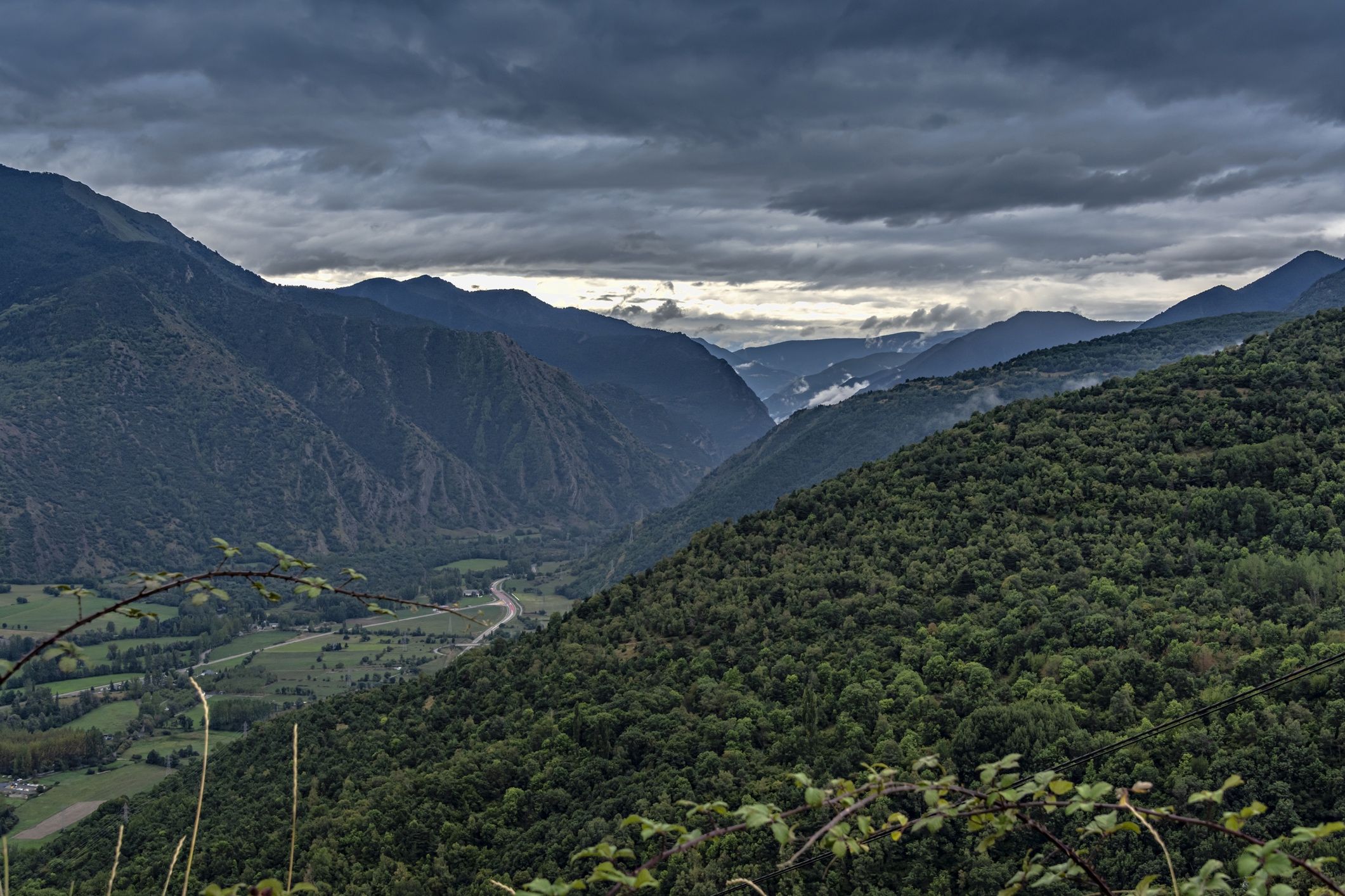 Vista de la Vall d'Àneu