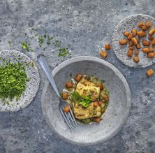 Filets de llenguado a la grenoblesa