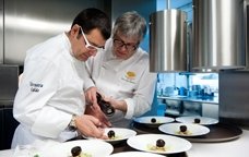 Jean Luc Figueras, al restaurante Blanco, el 2011