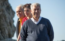 Los tres miembros de la Asociación de Cepos Cabo de Creus