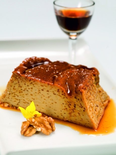 Flan de ratafía