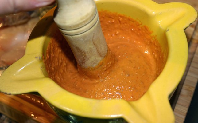 'Romesco' casero