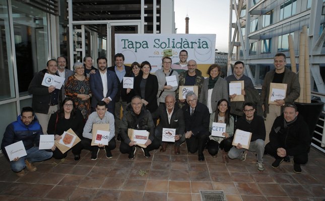 Tapa solidària