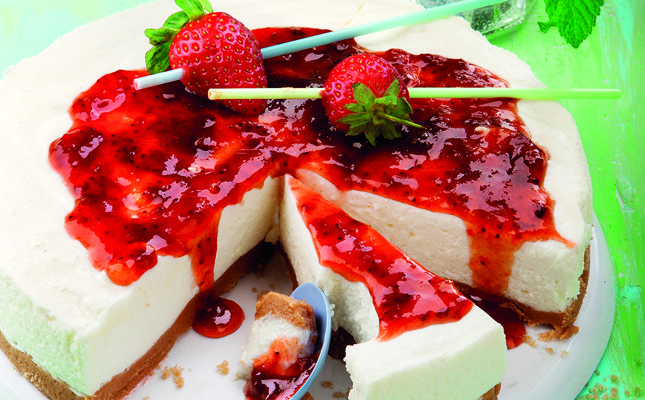 'Cheesecake' de fresa